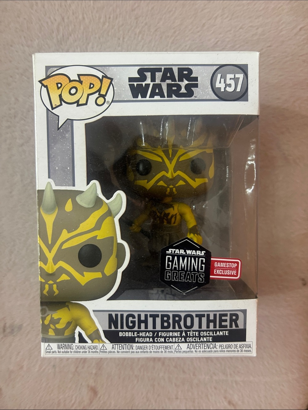 Funko Pop! Star Wars Nightbrother - Yellow & Brown